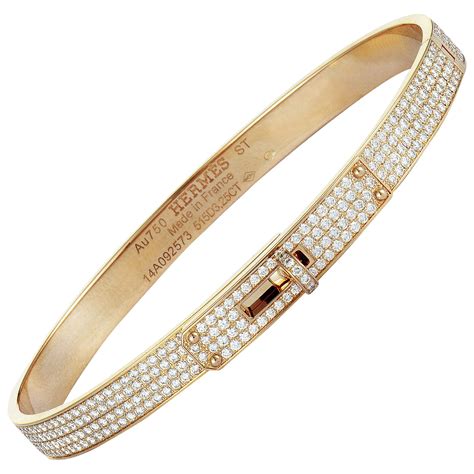 hermes kelly barcelete|Hermes kelly bracelet full diamond.